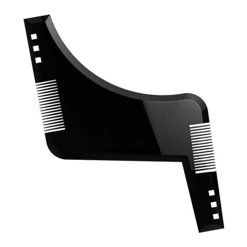 1PC Men Beard Modeling Ruler Shaping Styling Template Comb Trim Templates Ruler Beauty Tool For Hair Trimming Moustache Barber