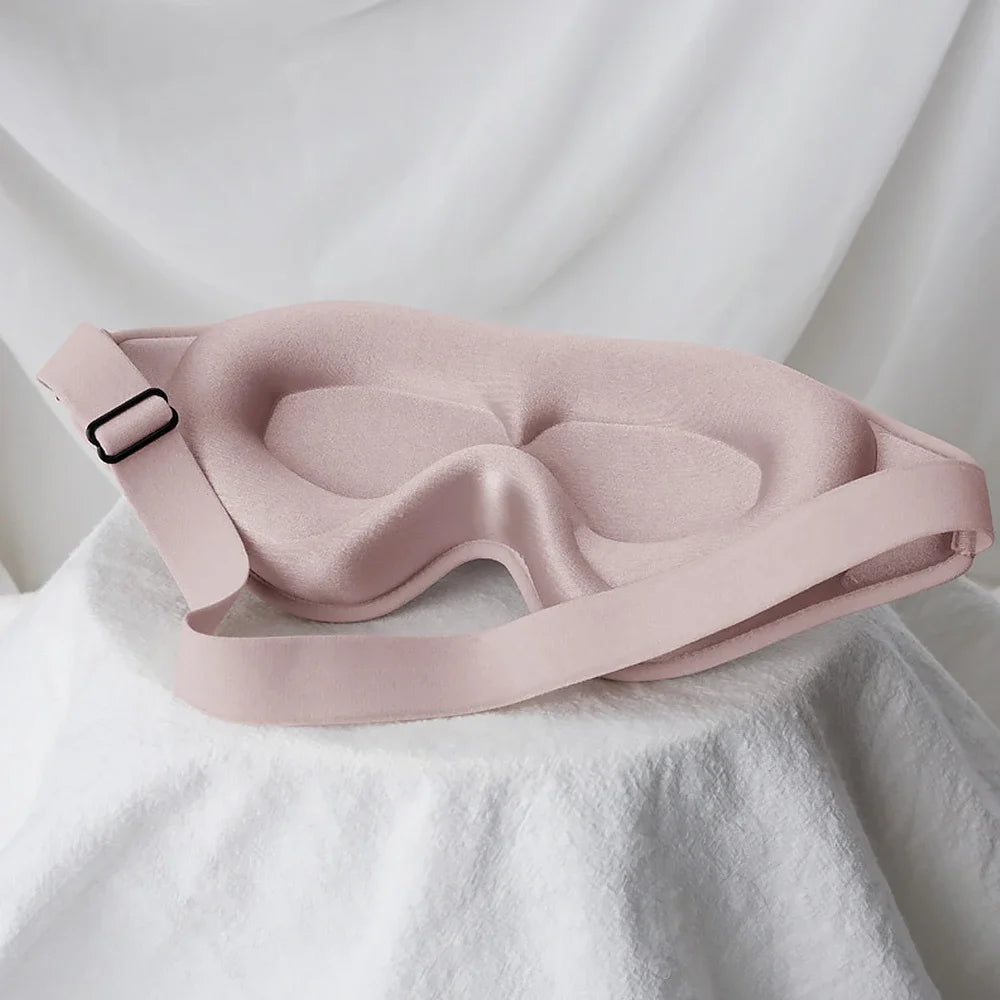 Sleep Mask,3D Deep Contoured Eye Covers for Sleeping,99% Block Out Light Eye Mask,with Adjustable Strap for Sleeping,Traveling