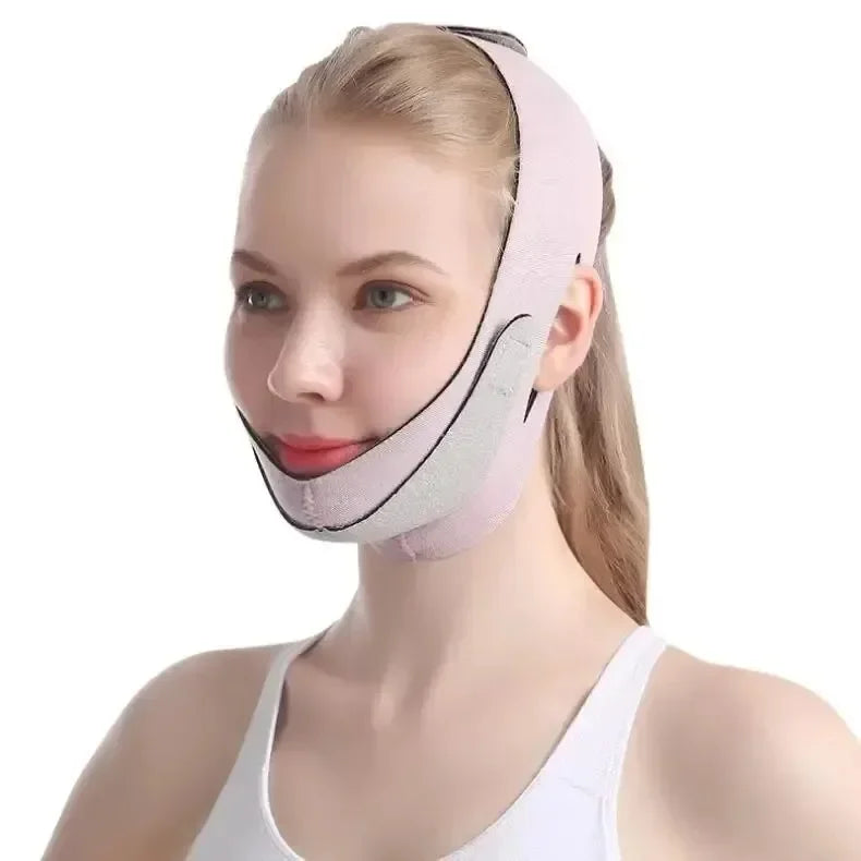 J...Slimming Face Belt Lifting Double Chin Face Mask Tight But Not Strangling Suitable For All Kinds Of Face Shape Slimming Tool