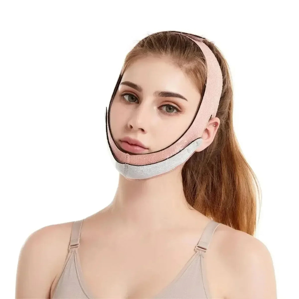 J...Slimming Face Belt Lifting Double Chin Face Mask Tight But Not Strangling Suitable For All Kinds Of Face Shape Slimming Tool