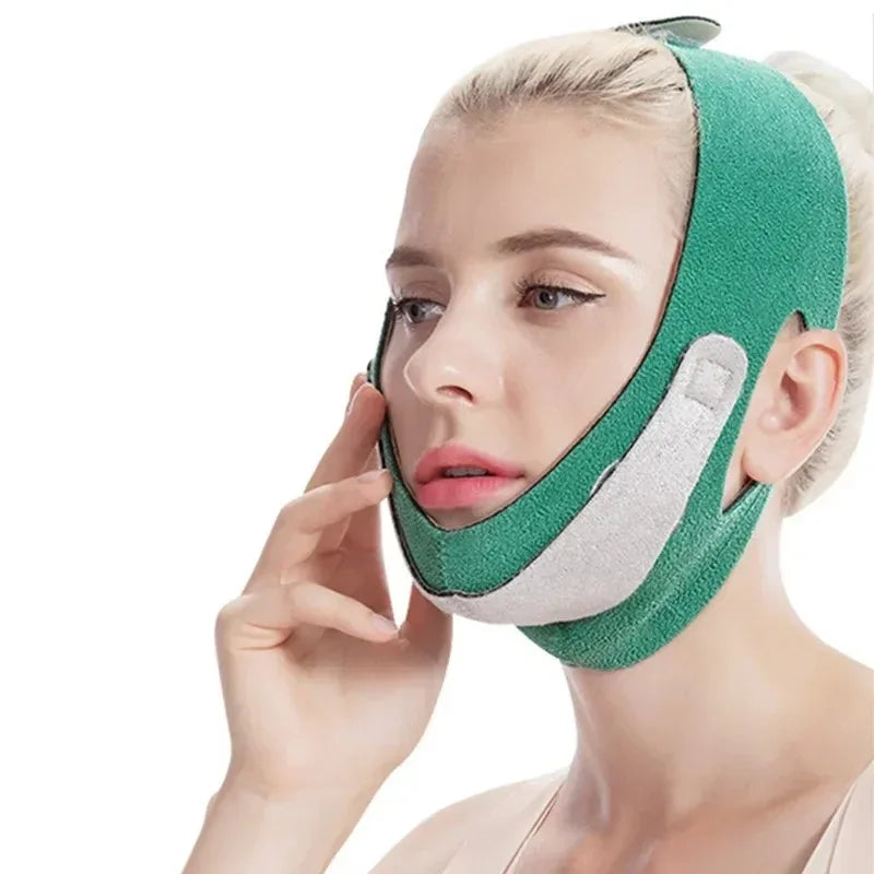 J...Slimming Face Belt Lifting Double Chin Face Mask Tight But Not Strangling Suitable For All Kinds Of Face Shape Slimming Tool