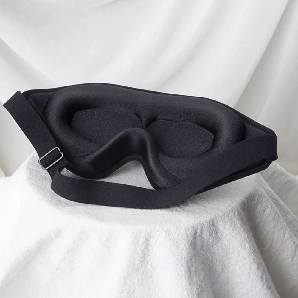 Sleep Mask,3D Deep Contoured Eye Covers for Sleeping,99% Block Out Light Eye Mask,with Adjustable Strap for Sleeping,Traveling